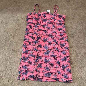 NWT Torrid Pink and Blue Floral Dress